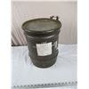 Image 1 : Military Drum - Medium Size, stackable - 12"diameter, 14.5" tall