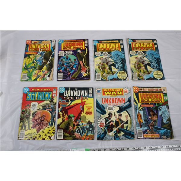 DC Comics Lot of 8 Unknown Soldier