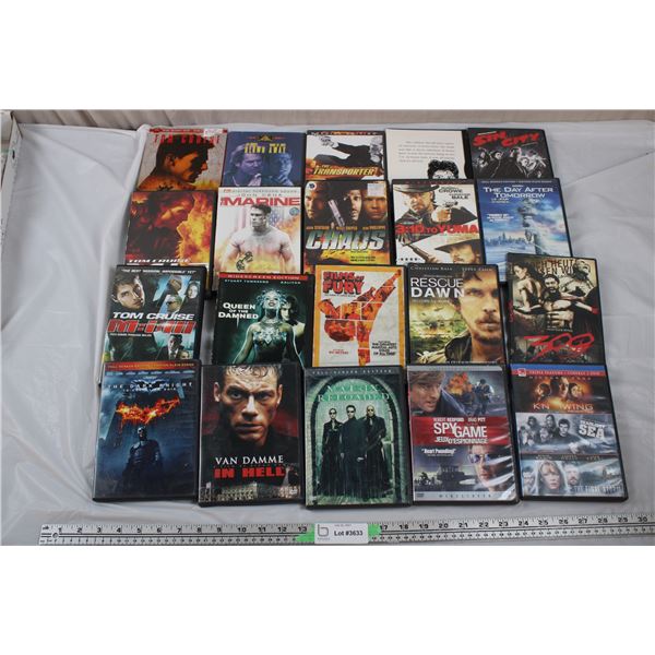 20 DVD Movies - Action