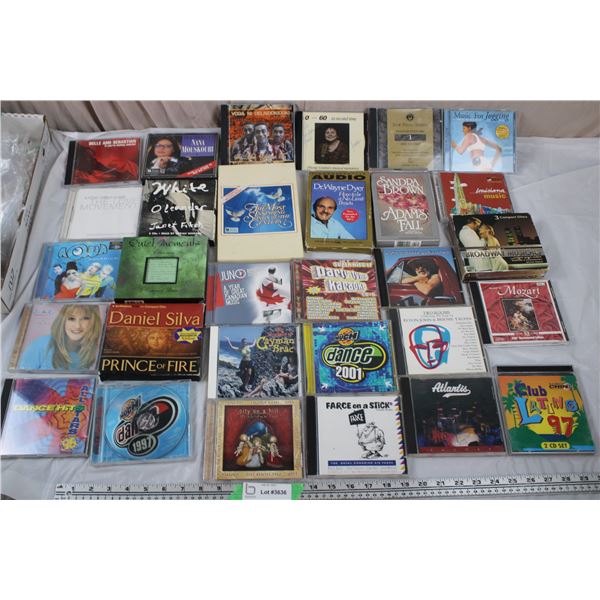 CD Music Lot - Dance Music, Easy Listening ,Classical