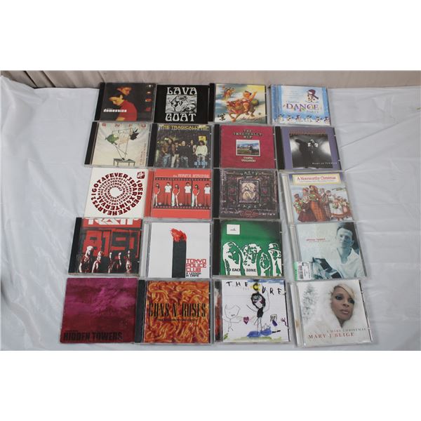 CD Music Lot - Tragically Hip, GnR, White Stripes, The Smalls, The Cure, Stone Temple Pilot