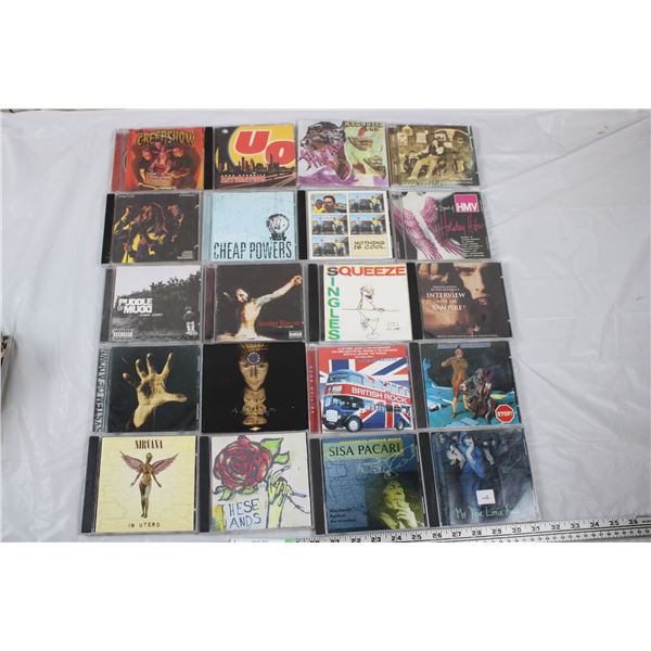 CD Lot - Marilyn Manson, System of a Down, Nirvana, Puddle of Mudd, etc