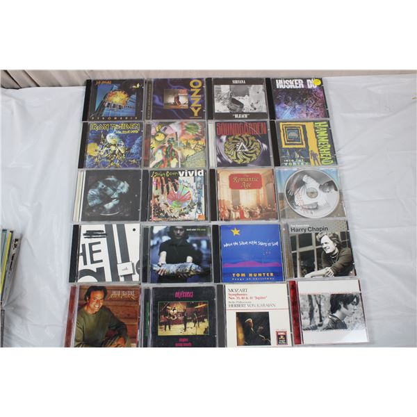 CD Lot - Led Zepplin, Ozzyu, Iron Maiden, Def Leppard, Nirvana, Sound Garden