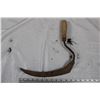 Image 4 : 2 antique hand scythes and saw