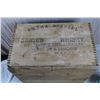 Image 4 : Tobacco Tins, insulators, Wooden Scotch Whisky Crate - 16x16x10"tall