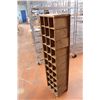 Image 2 : Wooden Parts Storage Bin - 56"longx14"highx10"deep