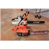 Image 3 : Pair of Gas Chainsaws - 15" and 12" blades