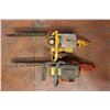 Image 2 : Pair of Chainsaws - 18" and 15" blades