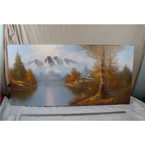 Canvas Painting - R Delino - 24"x48"
