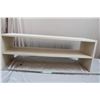 Image 2 : Wooden Shoe Rack - 31"x1.5"x12"deep