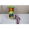 1978 Fisher Price Scooter Muppet + Sock Monkey