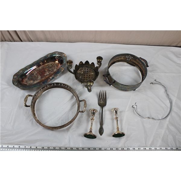Silverware plated items