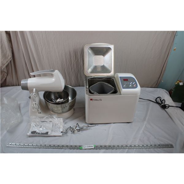 KitchenPro Breadmaker + Sunbeam Mixer (both working)