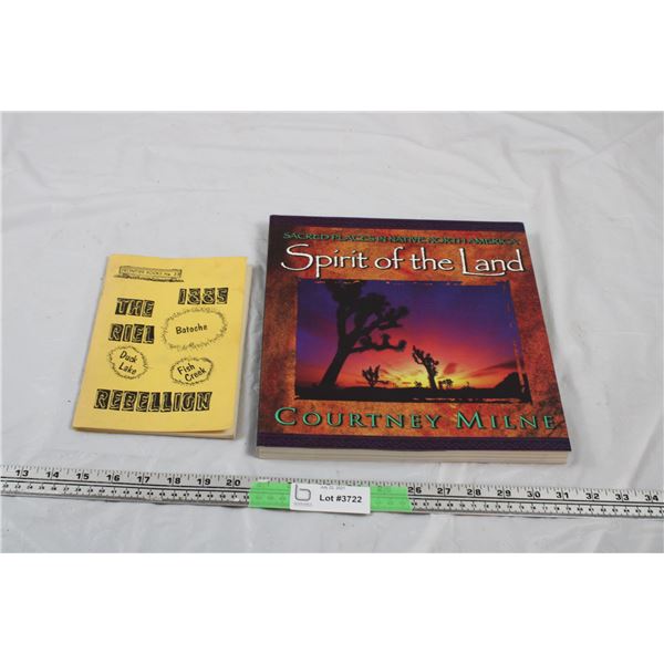 Spirit of the Land Sacred Places + Riel Rebellion Batoche Duck Lake Books