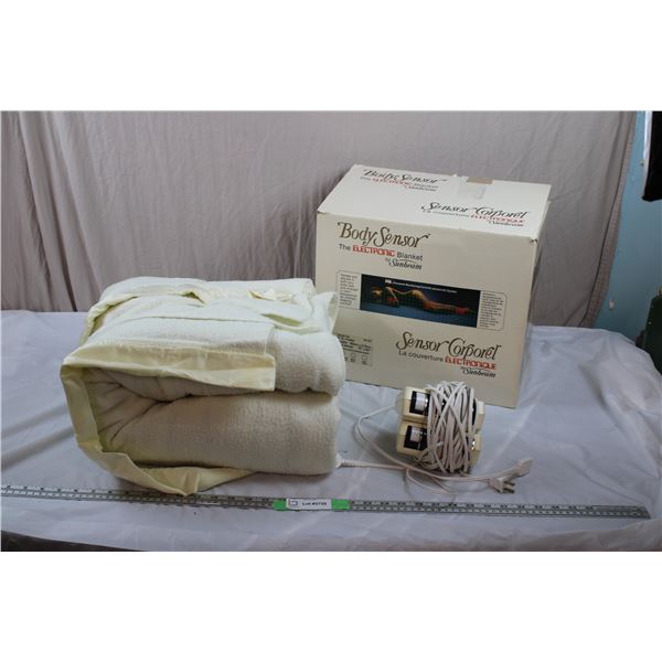 Body Sensor Electric Blanket - Sunbeam