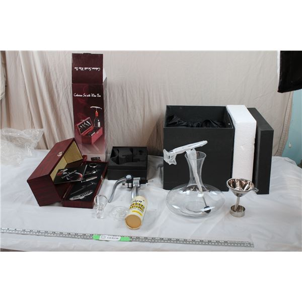 Wine Related - Serving Sets and bottle openers