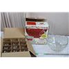 Brockway Punch Bowl + Glass Set