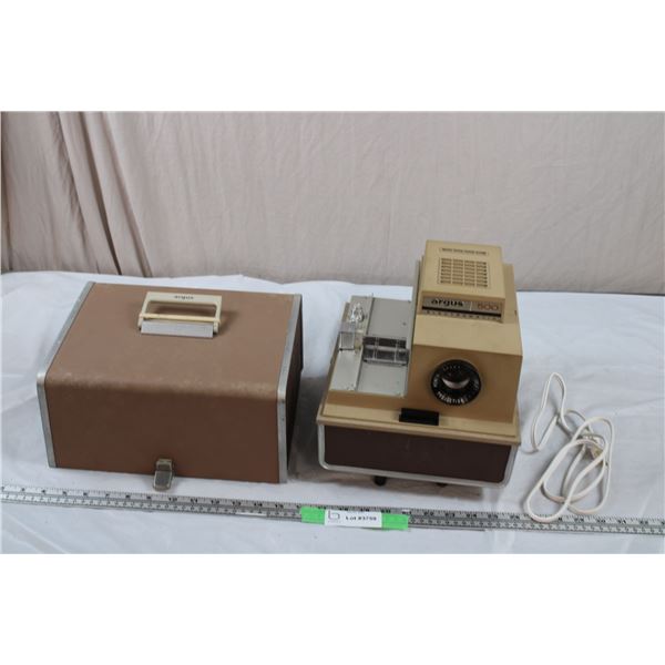 Vintage Argus portable projector in case
