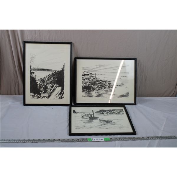 George Murphy + Ted Mills pictures in frame