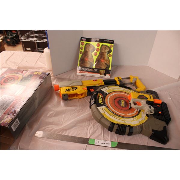 Nerf Gun and Nerf Target