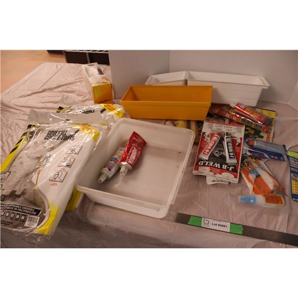 Tube Glues Silicone Plastic Trays Coveralls