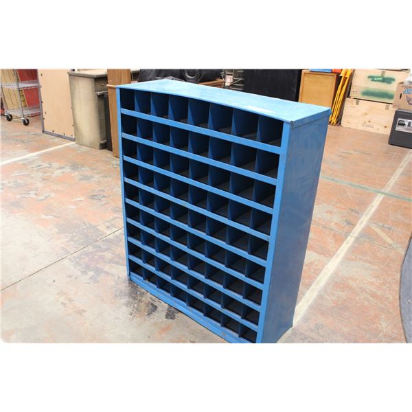 Blue Bolt Bin 35" x 12" x 42" Tall (Metal)
