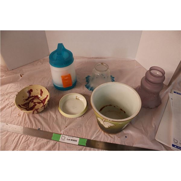 Mixed Lot Light Shade Planter Misc