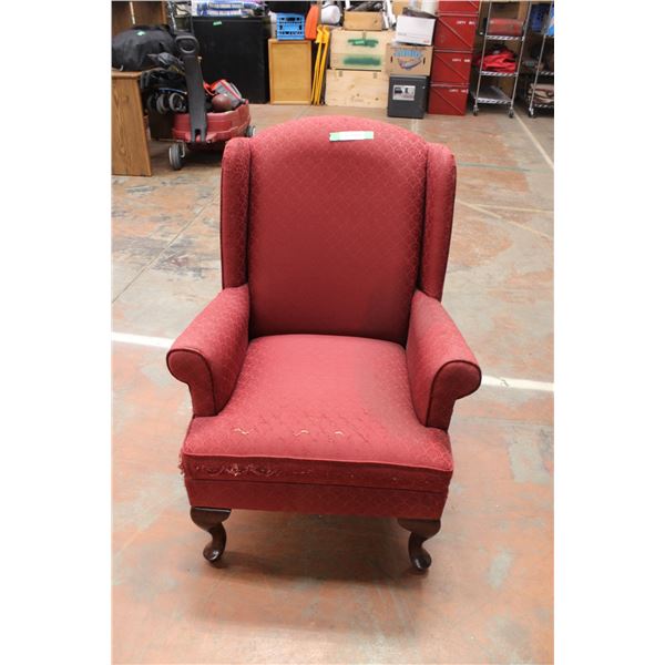 Red Arm Chair