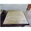 Image 3 : Pair of Matching Square End Tables - 21x21x16" (heavy solid wood)