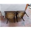Image 4 : Pair of Matching Square End Tables - 21x21x16" (heavy solid wood)