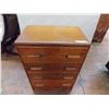 Image 1 : Wooden Dresser - 4 drawer - 25"wide, 35.5"high, 16" deep