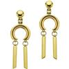 Image 1 : 18k Gold Dangle Earrings