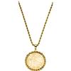 Image 2 : Gold Coin, Gold Pendant-Necklace