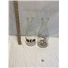 Image 1 : Milk bottles one has slight chip