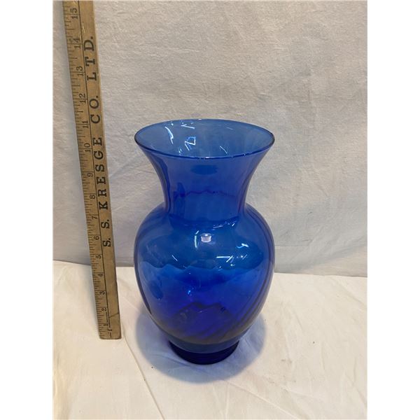 Blue vase