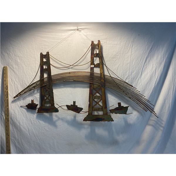 Metal art 38ish inches long