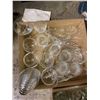 Image 2 : Two boxes of crystal and glassware