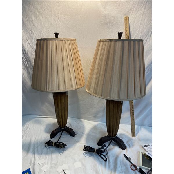 Pair of lamps