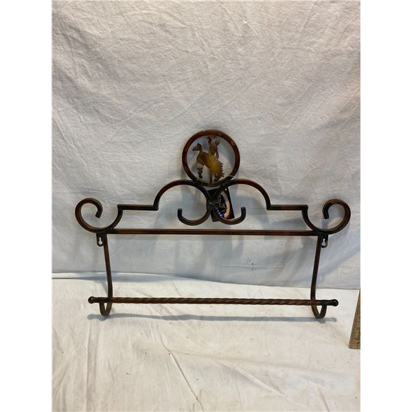 Decor towel holder Montana silver smiths