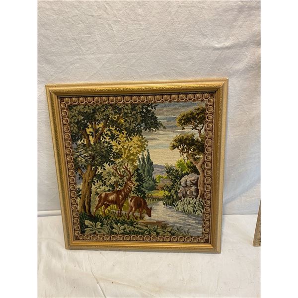 Hand crafted deer art