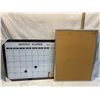 Image 1 : Cork board abs white board