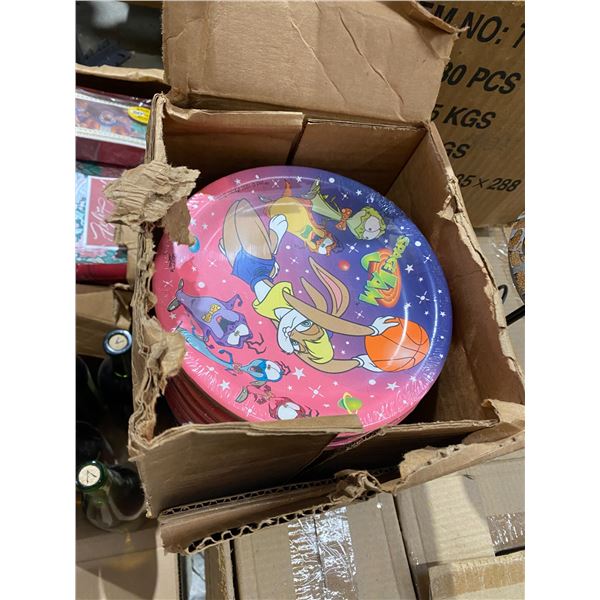 Space jam plates desert size