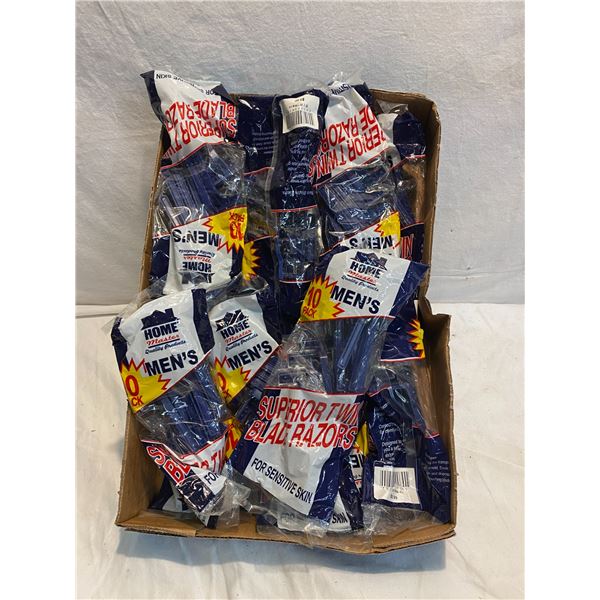 Lot of razors for sensitive skin