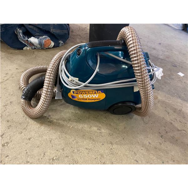 Small vacuum tape on hose