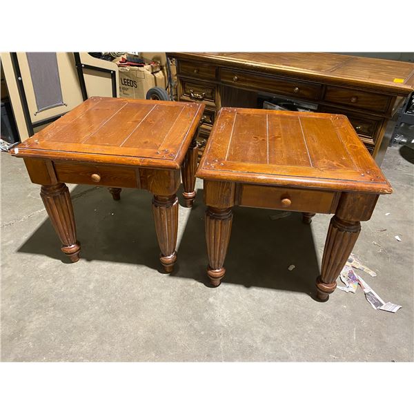 2 end tables