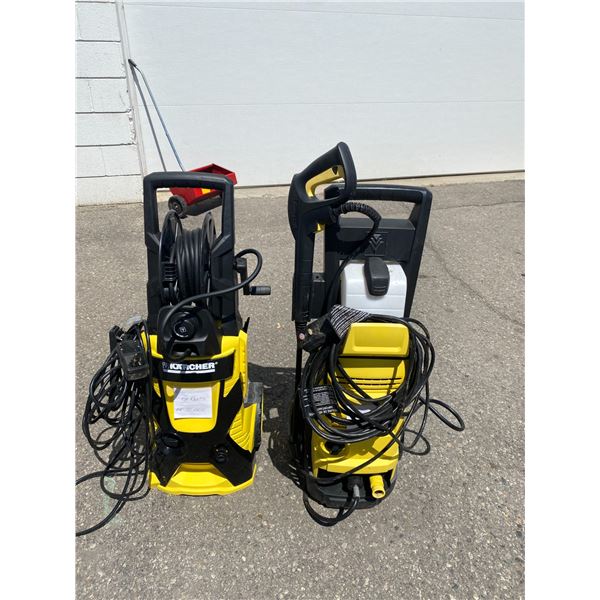Two pressure washers for parts or repair