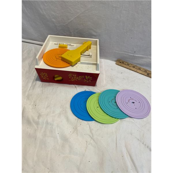 Fisher price music box record player