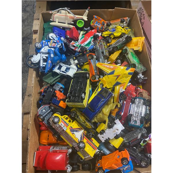 Lot of hot wheels and other toys
