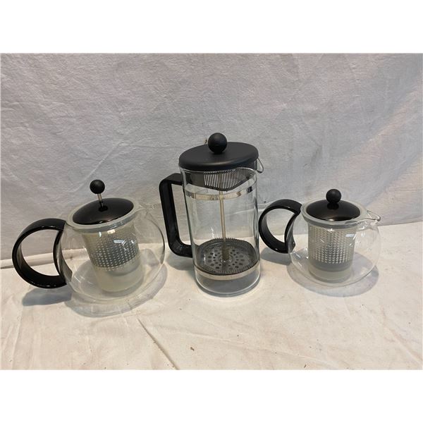 Glass tea, coffee makers