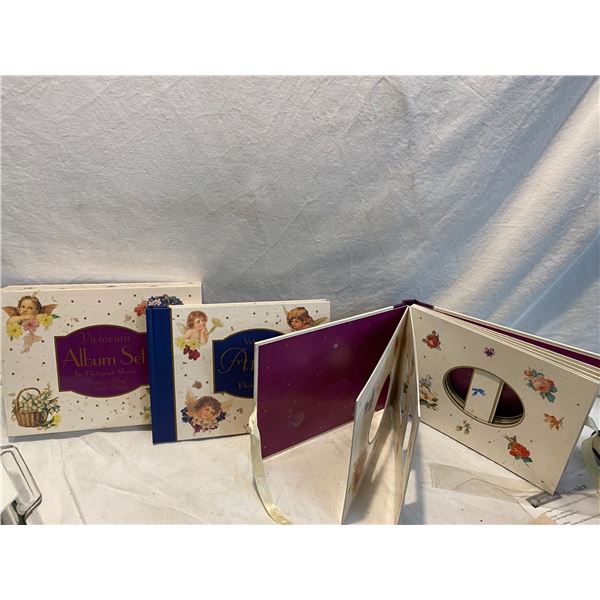 Victorian album set